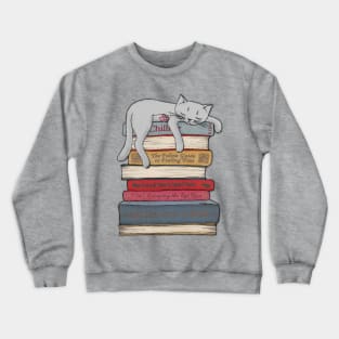 How To Chill Like a Cat Crewneck Sweatshirt